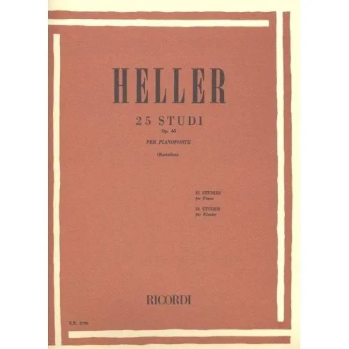 Heller, Stephen – 25 Studi Op. 45