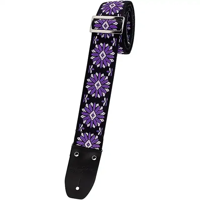Henry Heller Jacquard Series Guitar Strap Purple Guitar Center