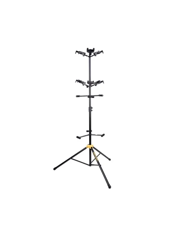 Hercules Stands GS526BPLUS Universal 6-pc Guitar Autogrip Display Stand