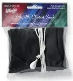Hodge Silk Alto Clarinet Swab – Black