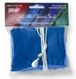 Hodge Silk Alto Clarinet Swab – Blue