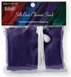 Hodge Silk Bass Clarinet Swab – Purple