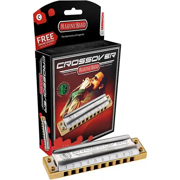 Hohner M2009BX-A Marine Band Crossover Harmonica C Guitar Center