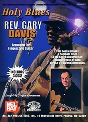 Holy Blues of Rev. Gary Davis Book/3-CD Set