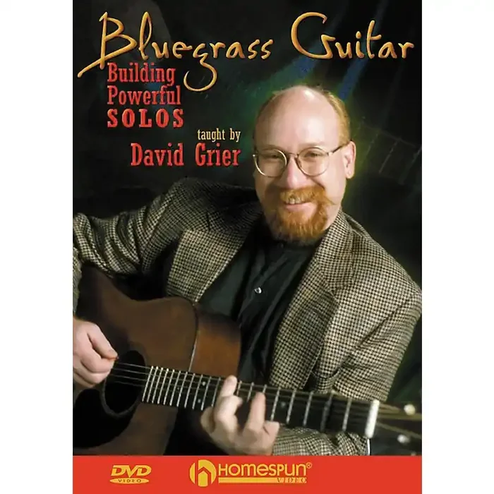 Homespun Bluegrass Guitar Instructional/Guitar/DVD Series DVD Performed by David Grier Guitar Center