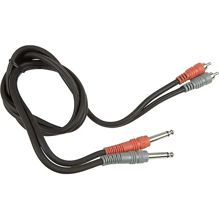 Hosa CPR-201 CPR-201 Dual RCA-1/4″ 3.3‘ Cable Guitar Center
