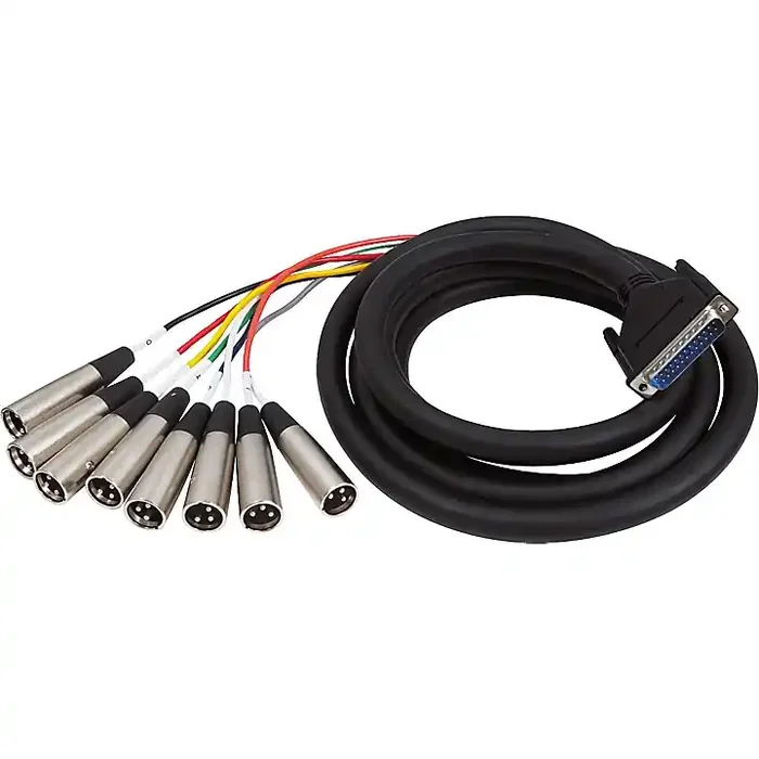 Hosa DTM-803 DTM-803 25-Pin to Male XLR Cable 9.9 ft. Guitar Center