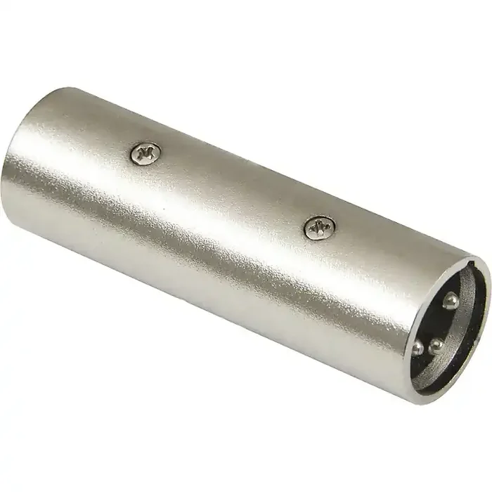 Hosa GXX-144 XLR3M to XLR3M Gender Changer Adapter Guitar Center
