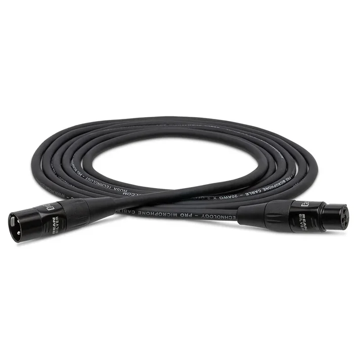 Hosa Technology HMIC-025 XLR3F to XLR3M Pro Mic 25Ft Cable