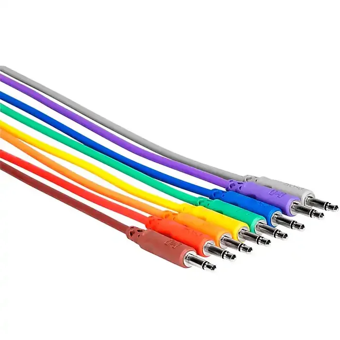 Hosa Unbalanced Patch Cables, 3.5 mm TS to TS 3 ft. Guitar Center