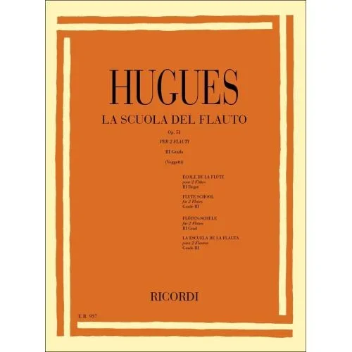 Hugues, Luigi – La Scuola Del Flauto Op. 51 – III Grado