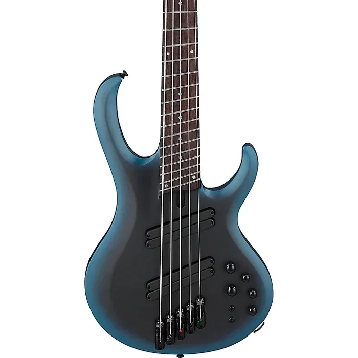 Ibanez 5-String Multi-Scale Electric Bass – Midnight Arctic Ocean Matte