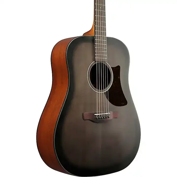 Ibanez AAD50 Advanced Sitka Spruce-Sapele Grand Dreadnought Acoustic Guitar Charcoal Burst Guitar Center