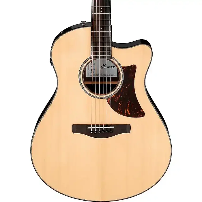 Ibanez AAM380CE Advanced Auditorium Acoustic-Electric Guitar Natural Guitar Center