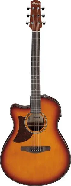 Ibanez AAM50LCE Advanced Auditorium Left Handed Open Pore Light Brown Sunburst