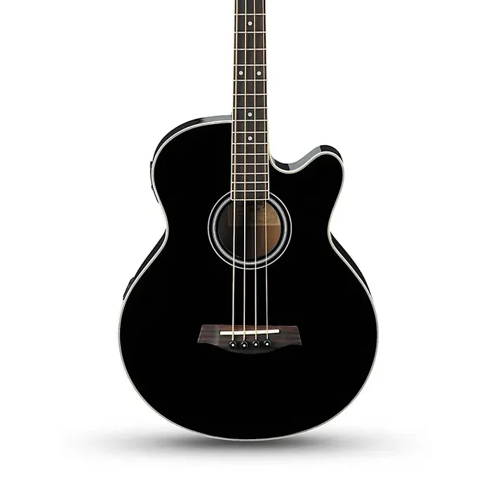 Ibanez AEB5E Acoustic-Electric Bass Guitar Black Guitar Center