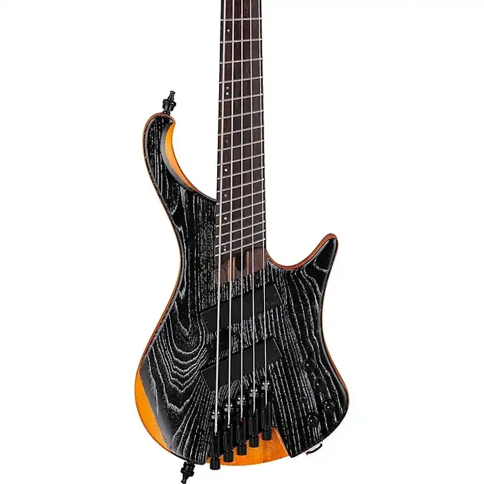Ibanez Bass EHB1135MS 5-string Multi-scale – Silver Wave Black Low Gloss