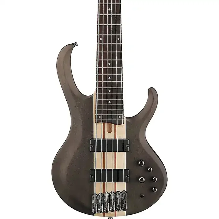 Ibanez BTB606 6-String Electric Bass Guitar Transparent Gray Flat Guitar Center