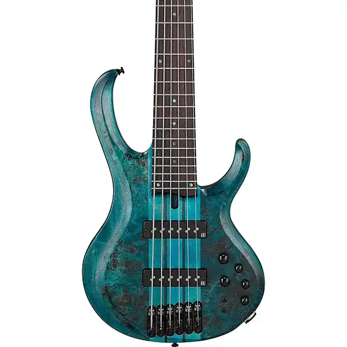 Ibanez BTB946 6-String Electric Bass Guitar Cosmic Blue Low Gloss Guitar Center