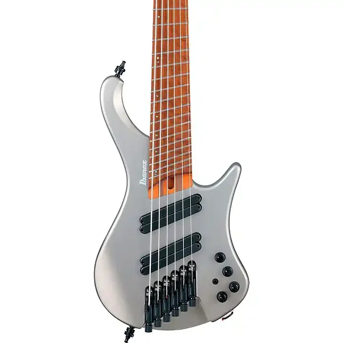 Ibanez EHB1006MS 6-String Multi-Scale Ergonomic Headless Bass Metallic Gray Matte Guitar Center