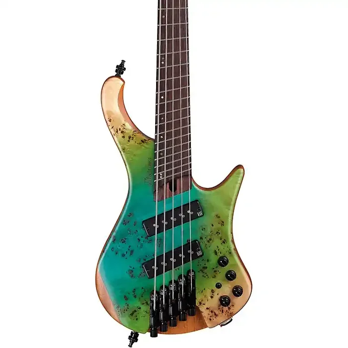 Ibanez EHB1505MS 5-String Multi-Scale Ergonomic Headless Bass Ocean Inlet Flat Guitar Center
