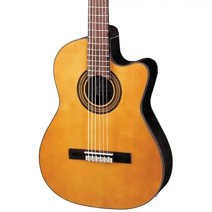 Ibanez GA Series GA6CE Classical Cutaway Acoustic-Electric Guitar Natural Guitar Center