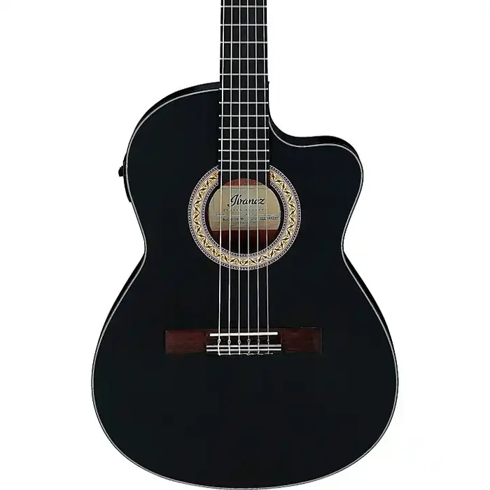 Ibanez GA5MHTCE Classical Acoustic-Electric Guitar Weathered Black Guitar Center