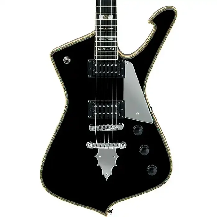 Ibanez PS Series PS120 Paul Stanley Signature Electric Guitar Gloss Black Guitar Center