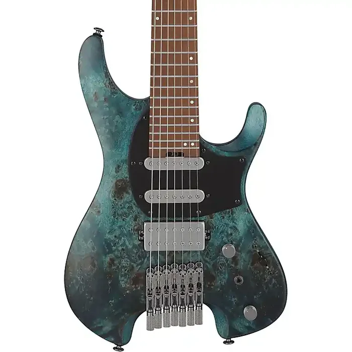 Ibanez Q547PB Standard Headless 7-String Electric Guitar Cosmic Blue Low Gloss Guitar Center