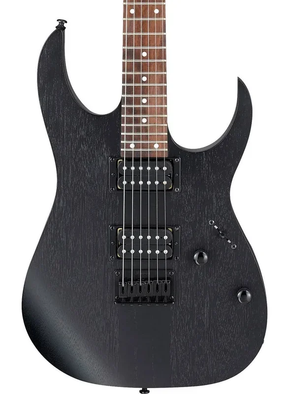 Ibanez RGRT421 Neck-through Reverse Headstock in Weathered Black