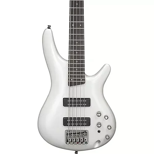 Ibanez SR305E 5-String Electric Bass Pearl White