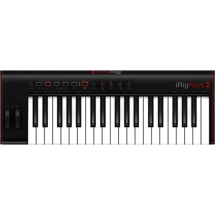 IK Multimedia iRig Keys 2 Pro 37-Full-Size-Key Controller for iPhone, iPad and Mac/PC With SampleTank SE Guitar Center