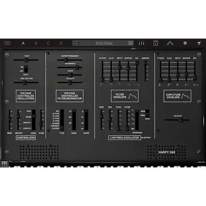 IK Multimedia Syntronik Harpy 260 Synth Guitar Center