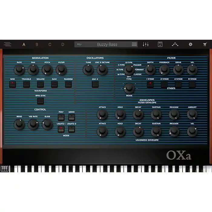 IK Multimedia Syntronik Instruments OXa Synth Guitar Center