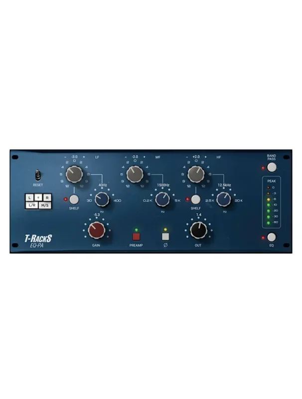 IK Multimedia T-RackS EQ P60G Based On The API Series