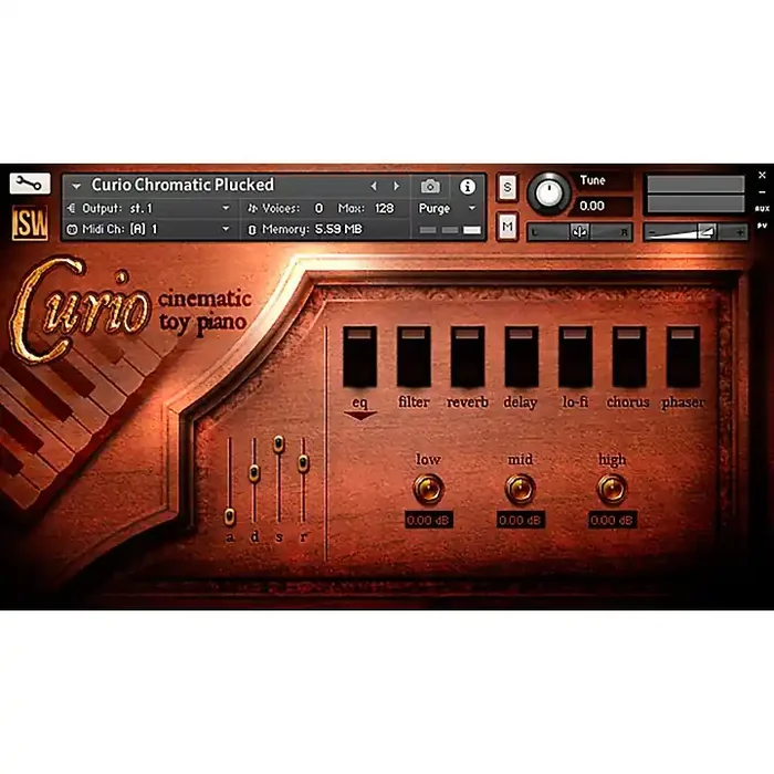 Impact Soundworks Curio Cinematic Toy Piano (Download) Guitar Center