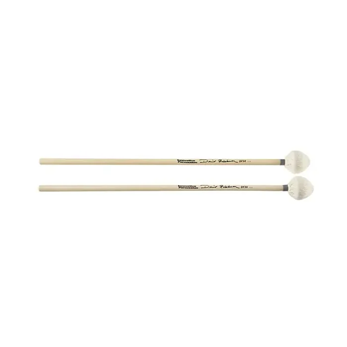 Innovative Percussion David Friedman Vibraphone / Marimba Mallets Gray Tape Rattan Handles Guitar Center