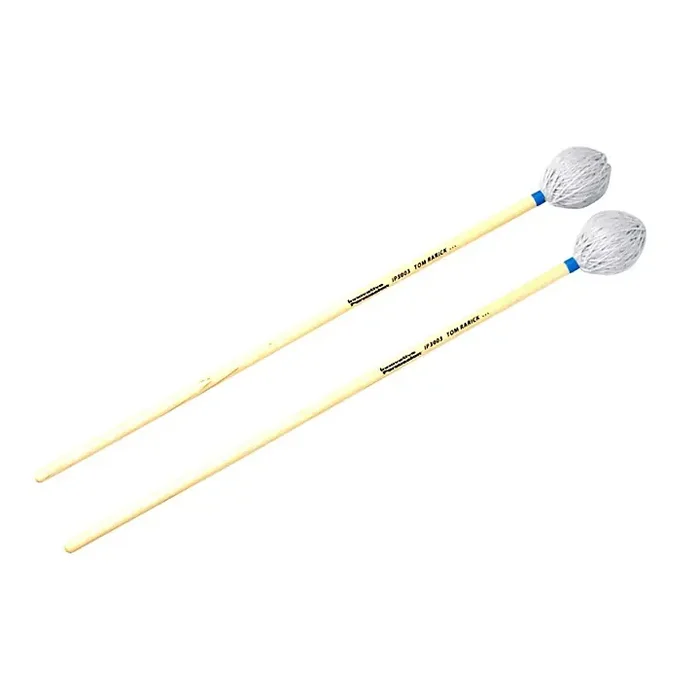 Innovative Percussion David Friedman Vibraphone / Marimba Mallets Light Blue Tape Rattan Handles Guitar Center