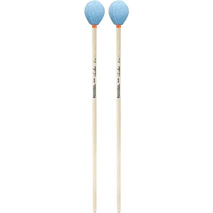Innovative Percussion Weichen Lin Series Birch Handle Marimba Mallets Medium Hard Sky Blue Yarn Guitar Center