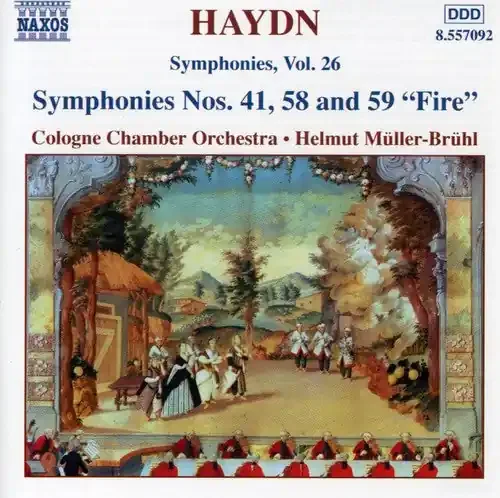 Invocation Symphonies 41 C Major 58 F Major 59 a Major 26 – COMPACT DISCS