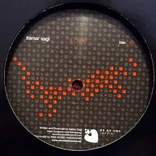 Itamar Sagi Selio & Series 1 – 12-INCH SINGLE