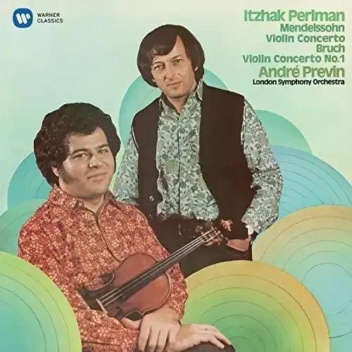 Itzhak Perlman Violin Concerto No 2 / Bruch Violin Concerto No 1 – COMPACT DISCS