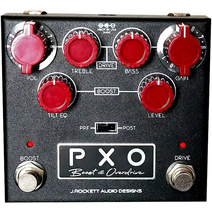 J.Rockett Audio Designs PXO Phil X Signature Overdrive Effects Pedal Black Guitar Center