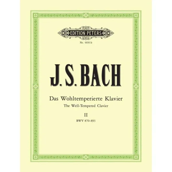 J.S. Bach The Well-Tempered Clavier – Vol. 2