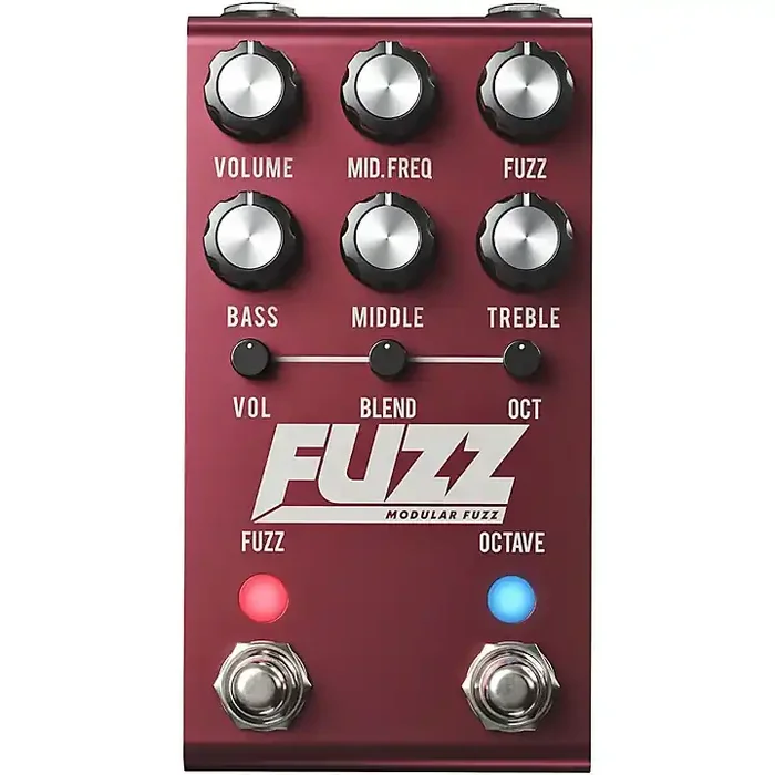 Jackson Audio FUZZ Modular Fuzz Effects Pedal Red Guitar Center