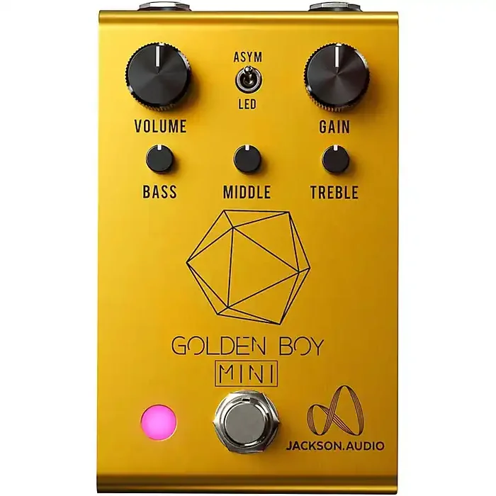 Jackson Audio Golden Boy Mini Overdrive Effects Pedal Gold Guitar Center