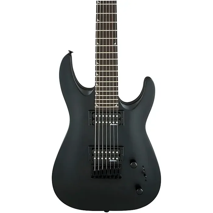 Jackson Dinky JS22-7 DKA HT Arch Top Satin 7-String Electric Guitar Black Guitar Center