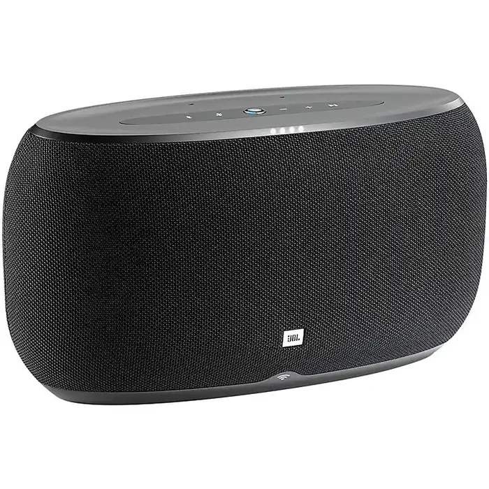 JBL Link 500 Voice-Activated Home Speaker Black Guitar Center