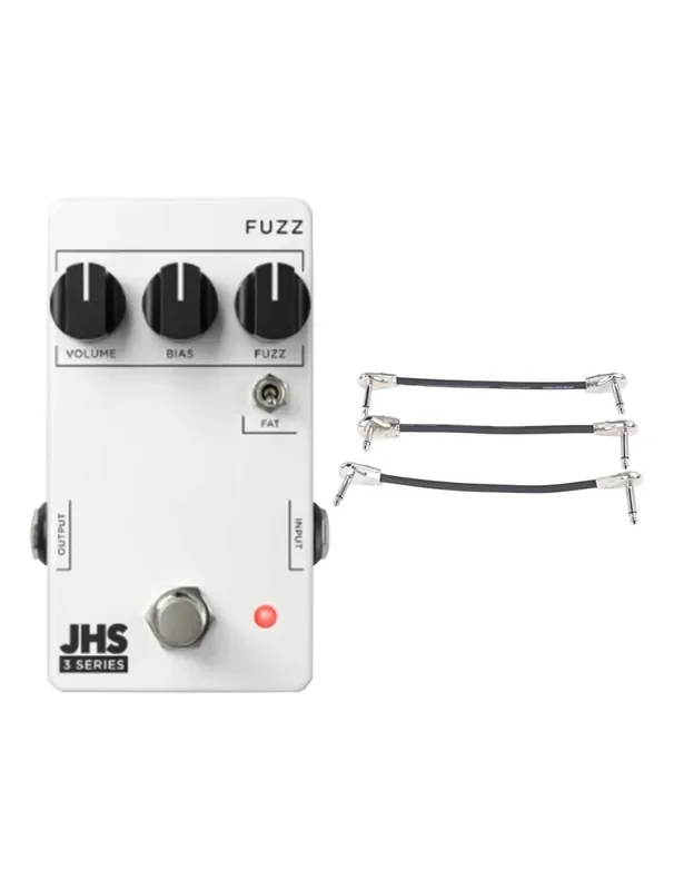 JHS 3 Series Fuzz + Gator Patch Cable 3 Pack