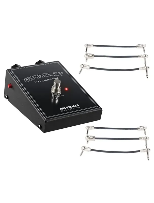 JHS Legends of Fuzz Berkely 1973 Fresh Fuzz + 2x Gator Patch Cable 3 Pack